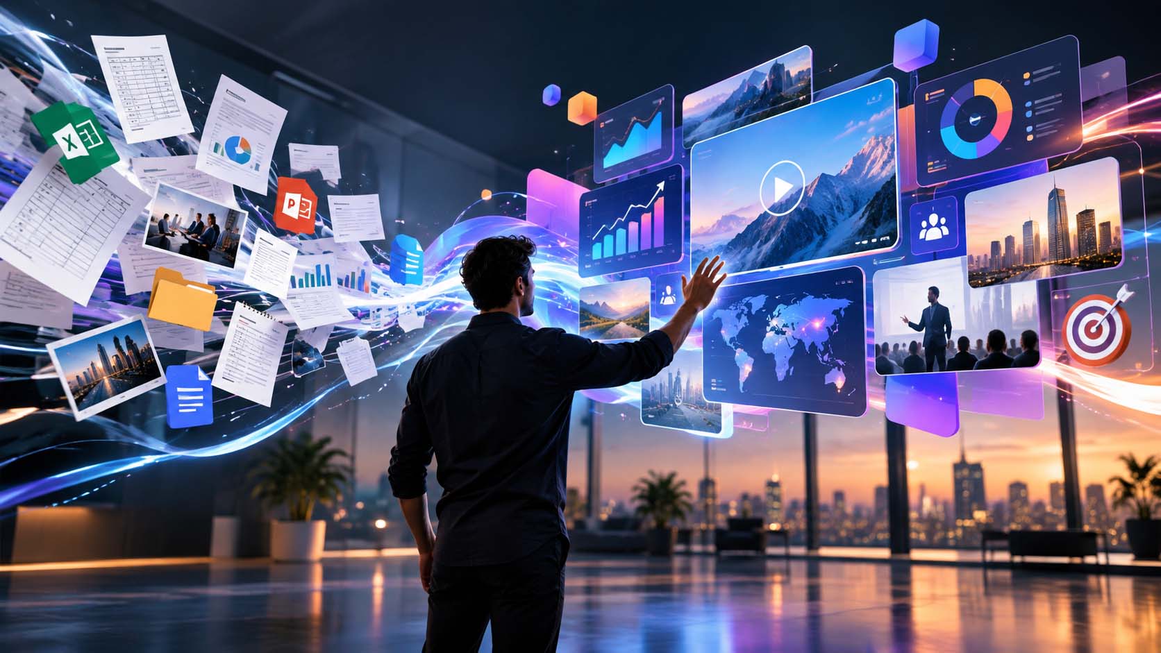 Motion graphics example