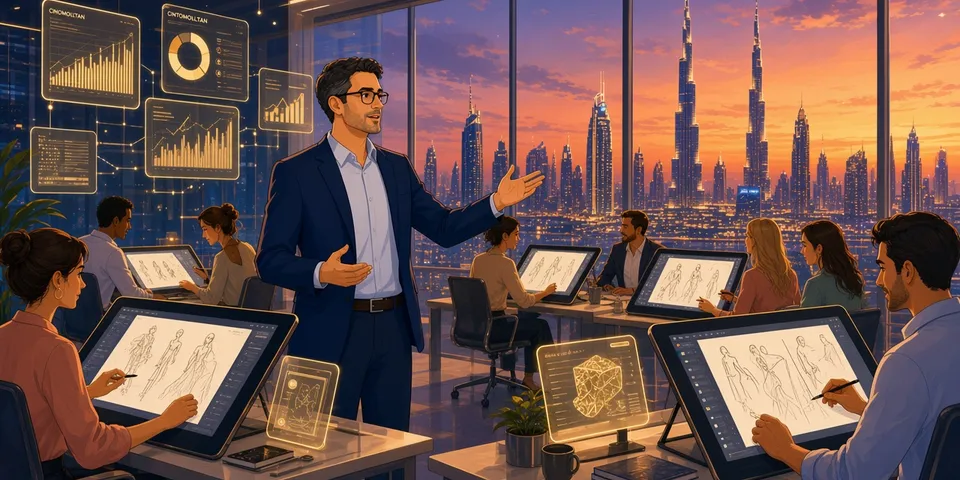 Dubai animation studio producing branded 2D content